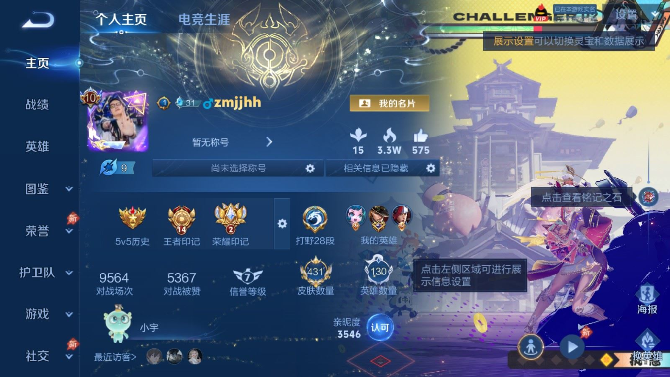 WZQM4376180王者荣耀账号详情图4