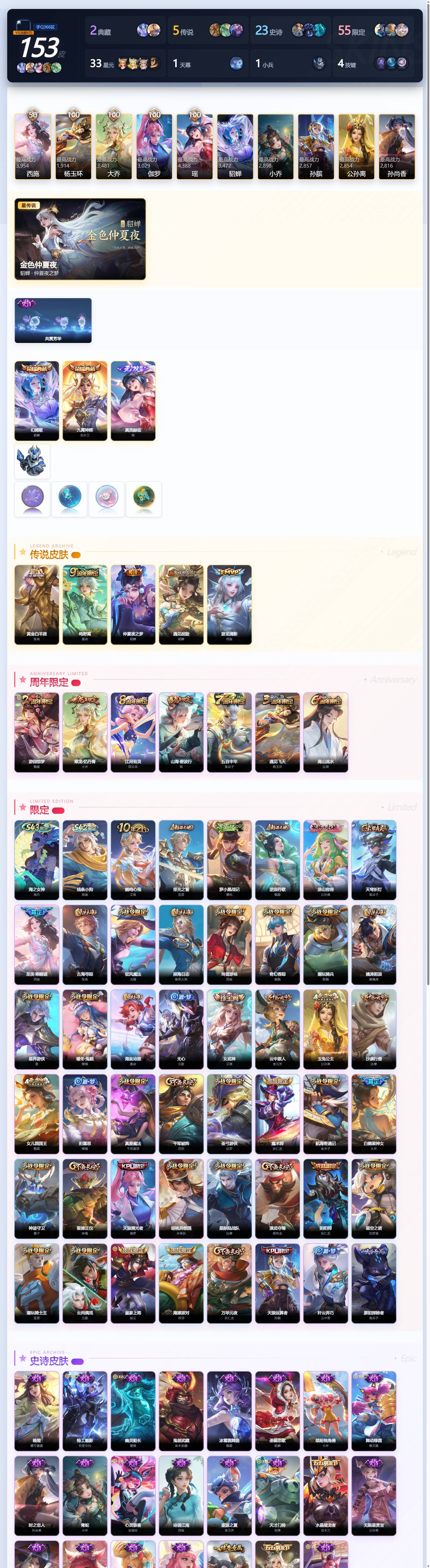 WZCMW4400820王者荣耀账号详情图5