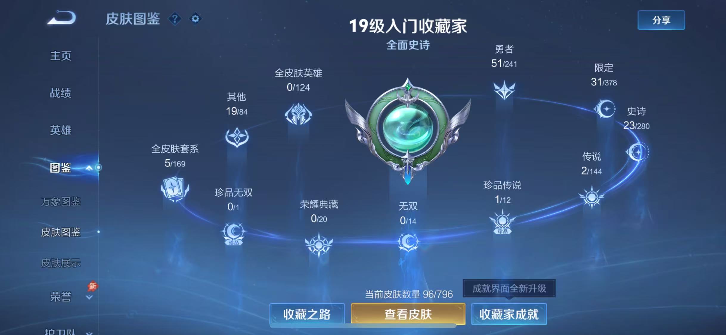 WZCMW4401608王者荣耀账号详情图6