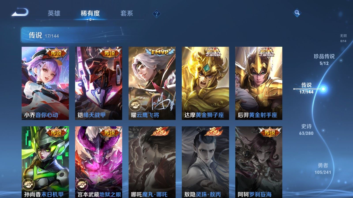 WZQM4380787王者荣耀账号详情图3