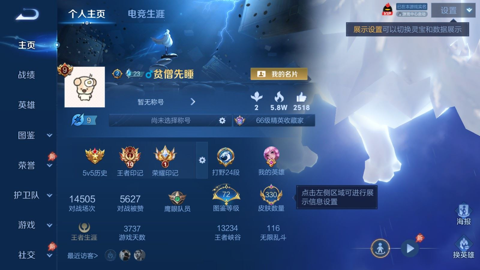 WZQM4400248王者荣耀账号详情图17