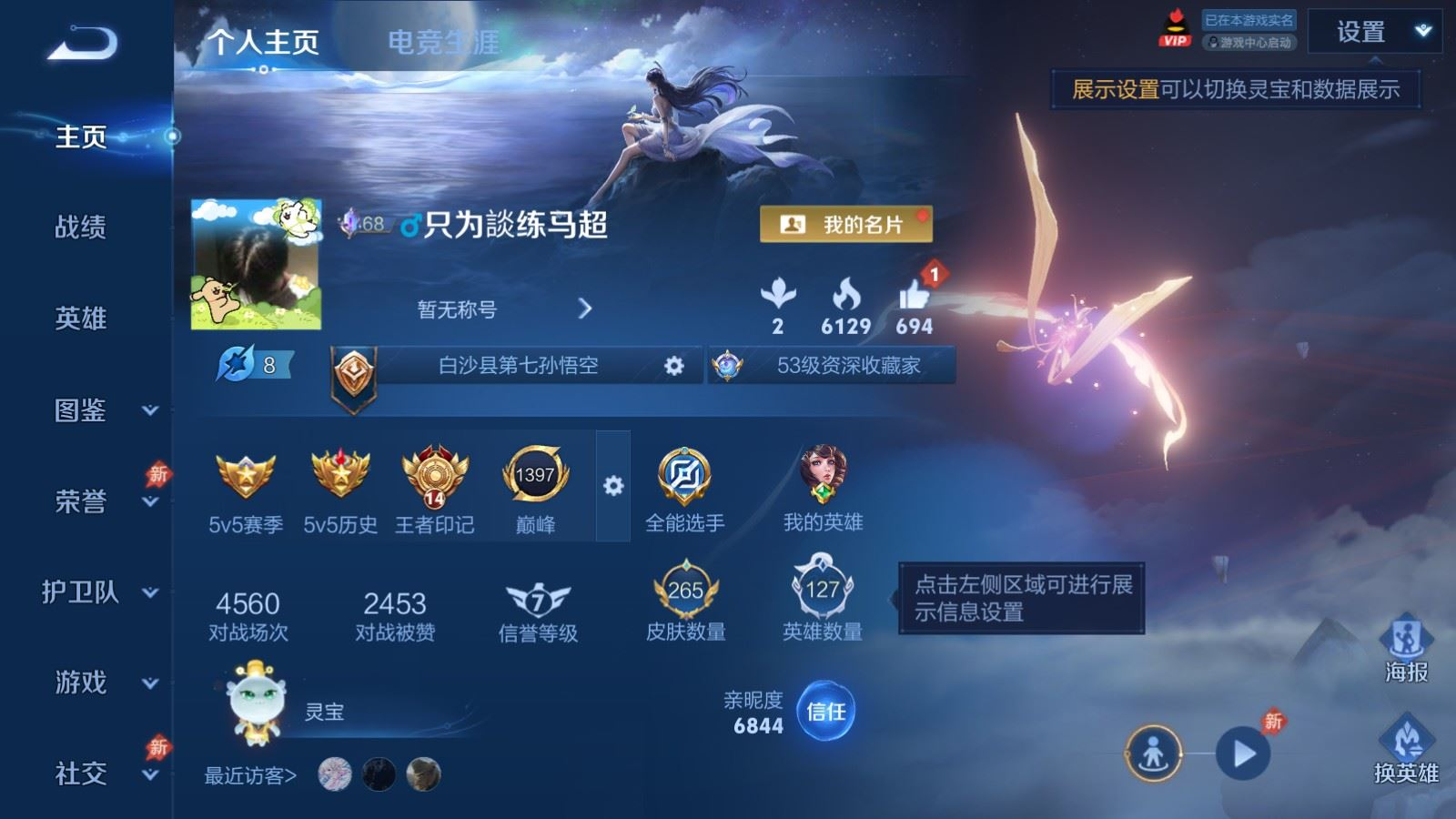 WZQM4406609王者荣耀账号详情图4 WZQM4406609王者荣耀账号详情图4