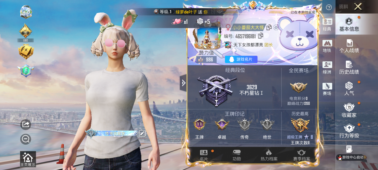 HPQM4254680和平精英账号详情图3 HPQM4254680和平精英账号详情图3