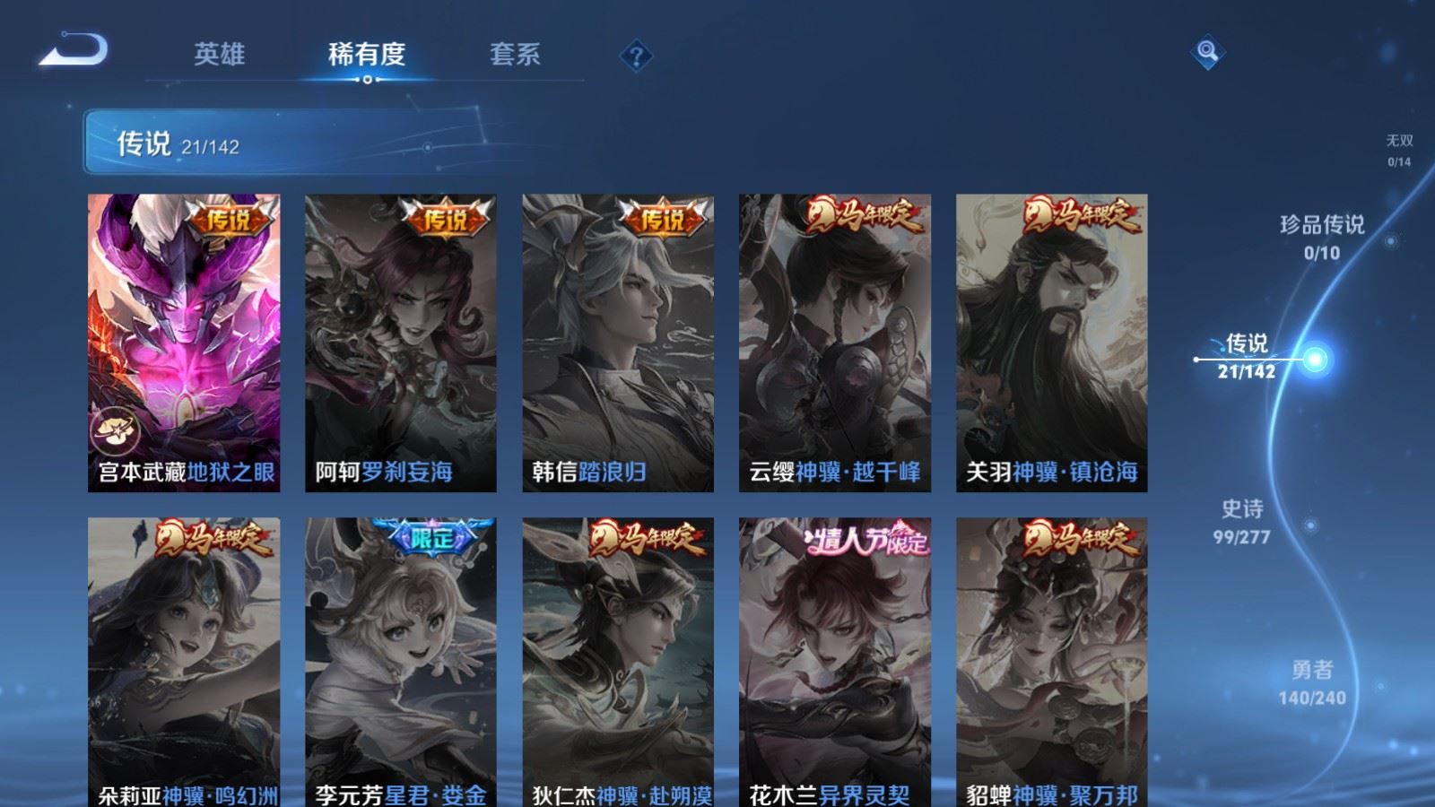 WZQM4415233王者荣耀账号详情图5