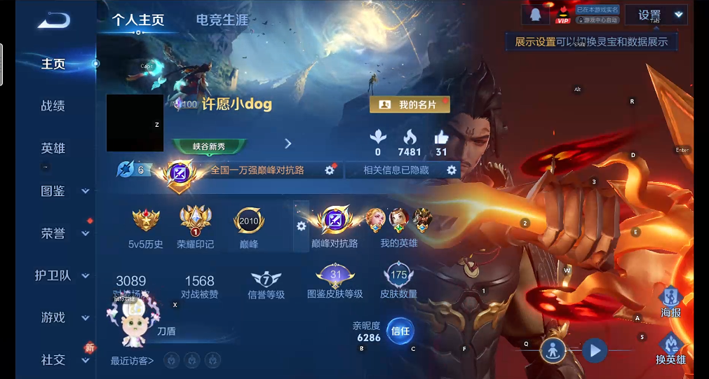 WZQM4447048王者荣耀账号详情图13 WZQM4447048王者荣耀账号详情图13