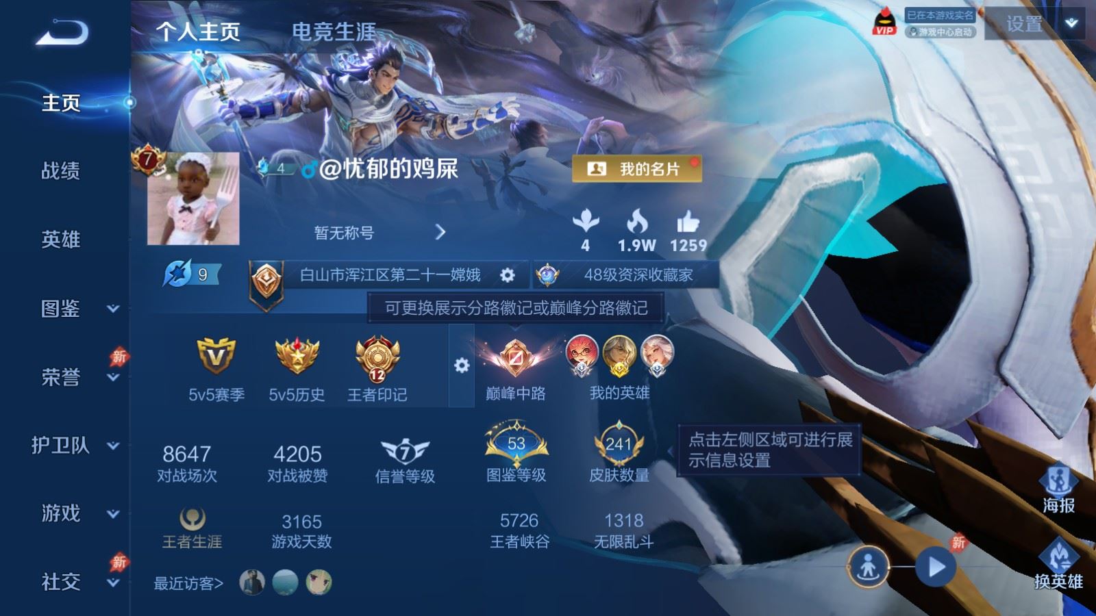WZQM4436227王者荣耀账号详情图17
