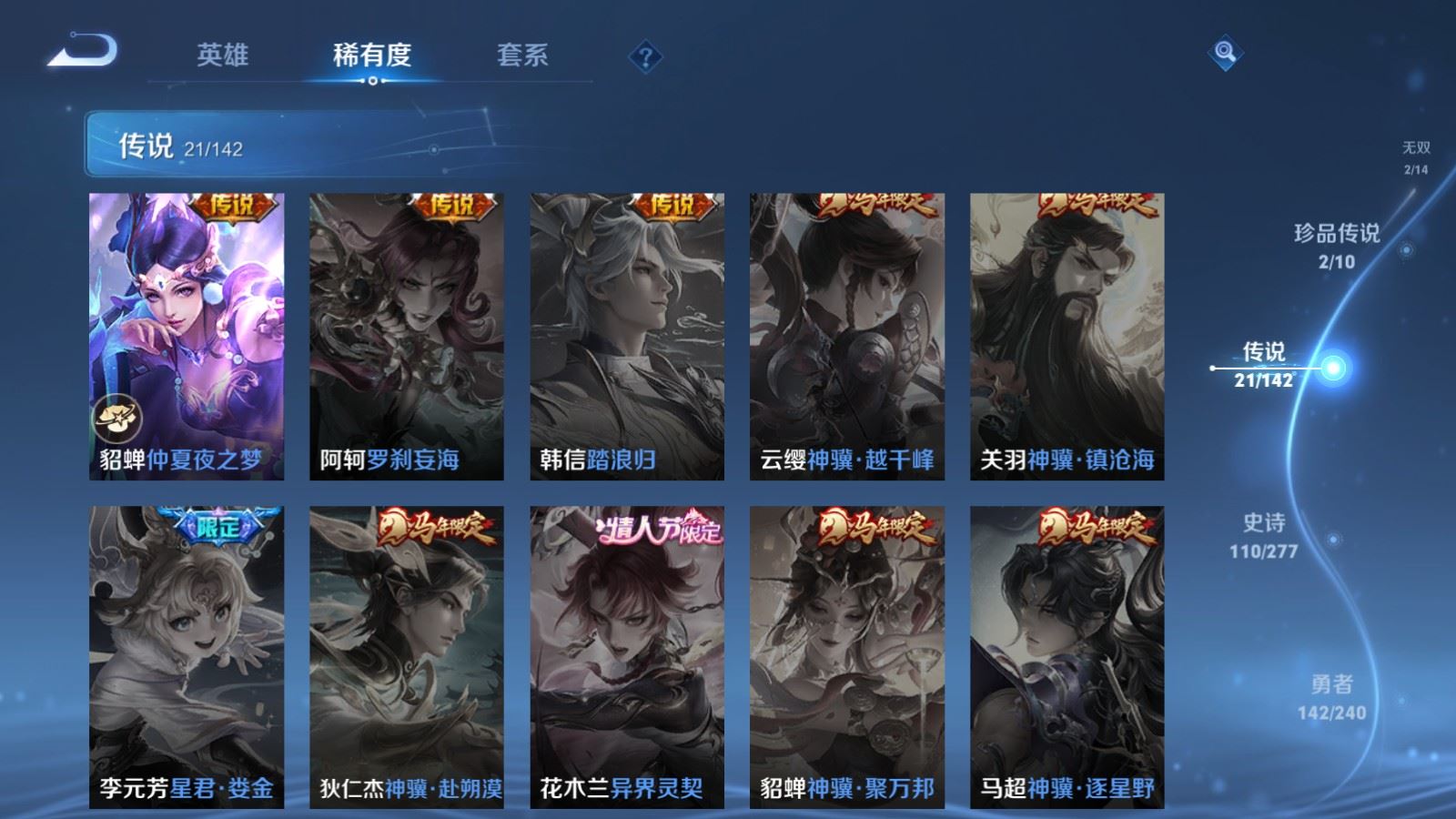 WZQM4442681王者荣耀账号详情图4