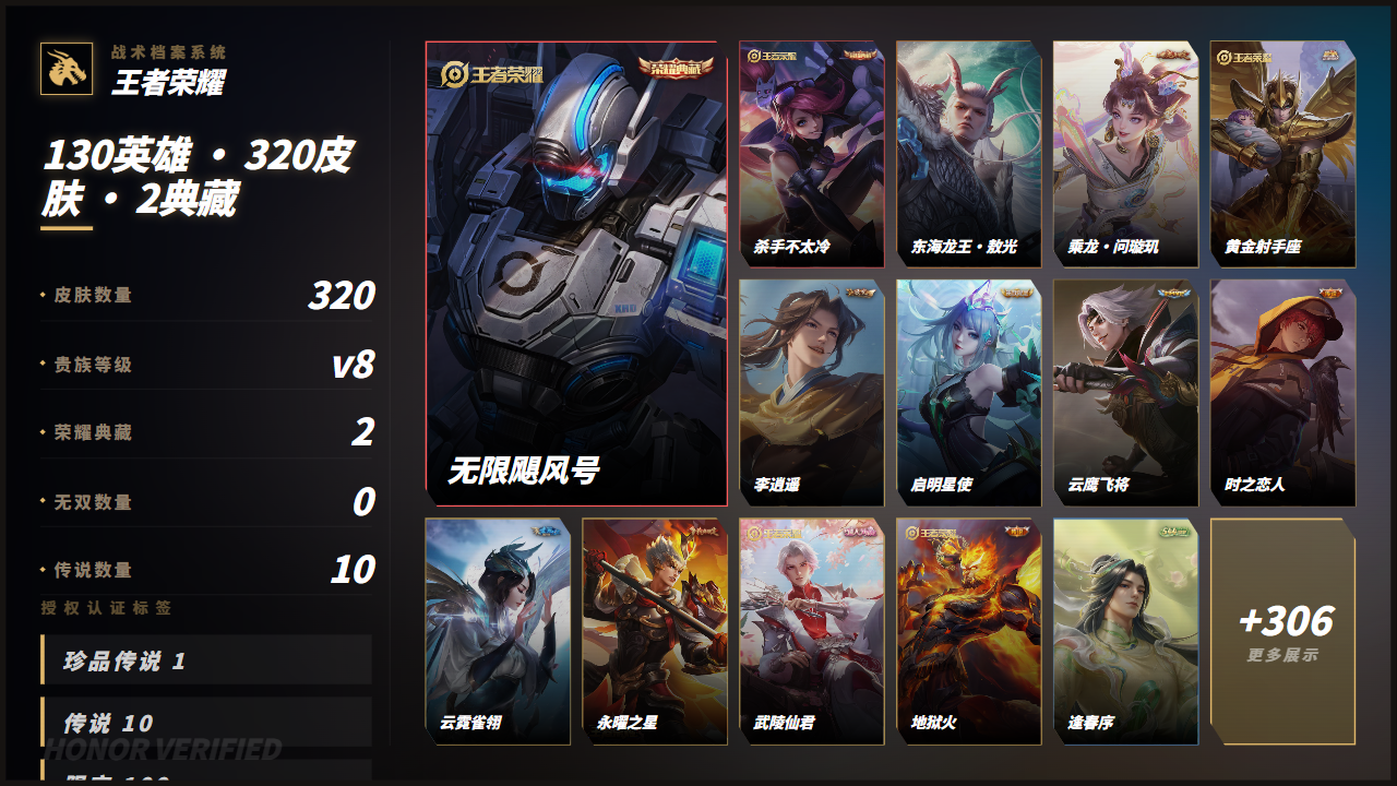 WZQM4552282王者荣耀账号详情图3