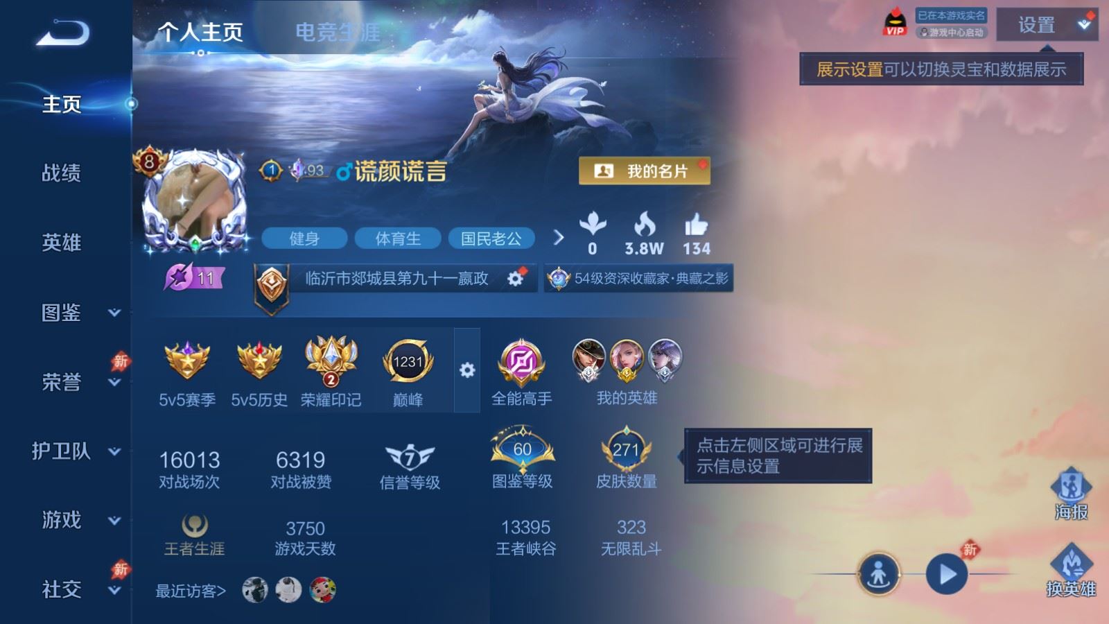 WZQM4474020王者荣耀账号详情图3 WZQM4474020王者荣耀账号详情图3