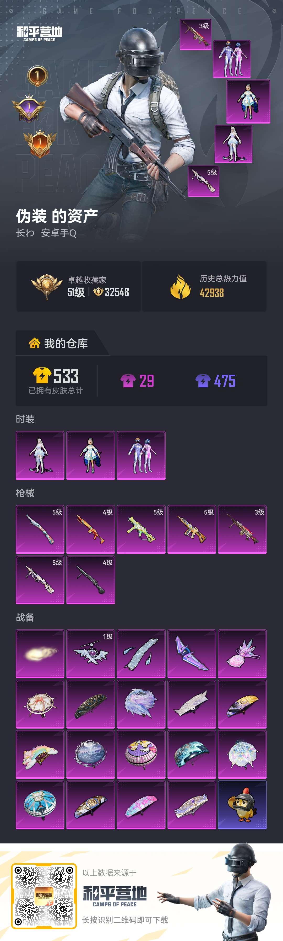 HPQM4285345和平精英账号详情图9