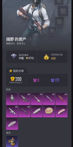 和平精英账号安卓QQKF20042【和平1粉装6粉枪 连体王者66皮2珍品2传说】【段位以实际上号为准 截图段位并不代表实际段位！！！】
实名: 可修改
