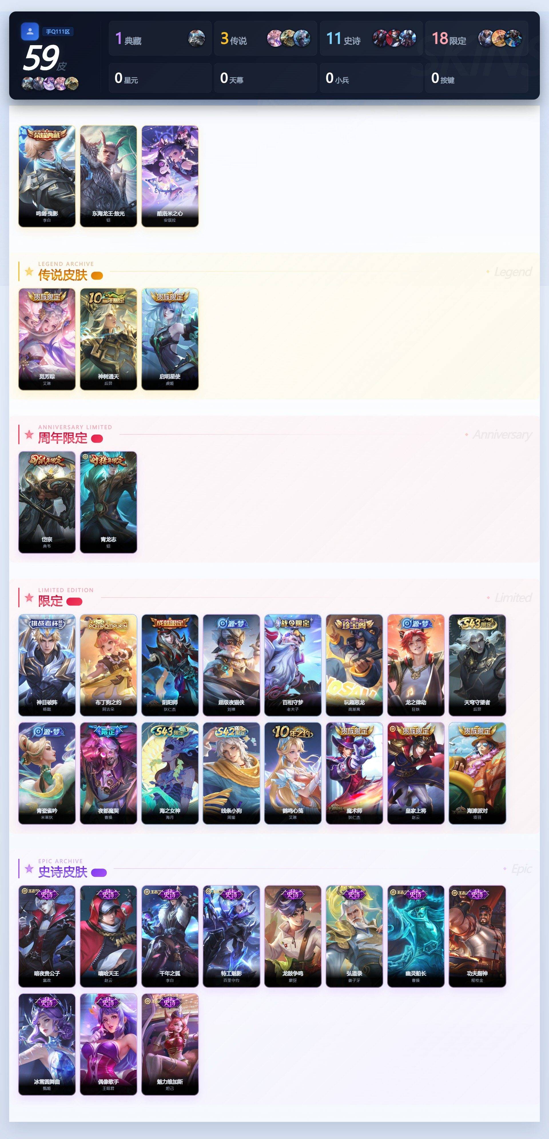 WZQM4502072王者荣耀账号详情图5