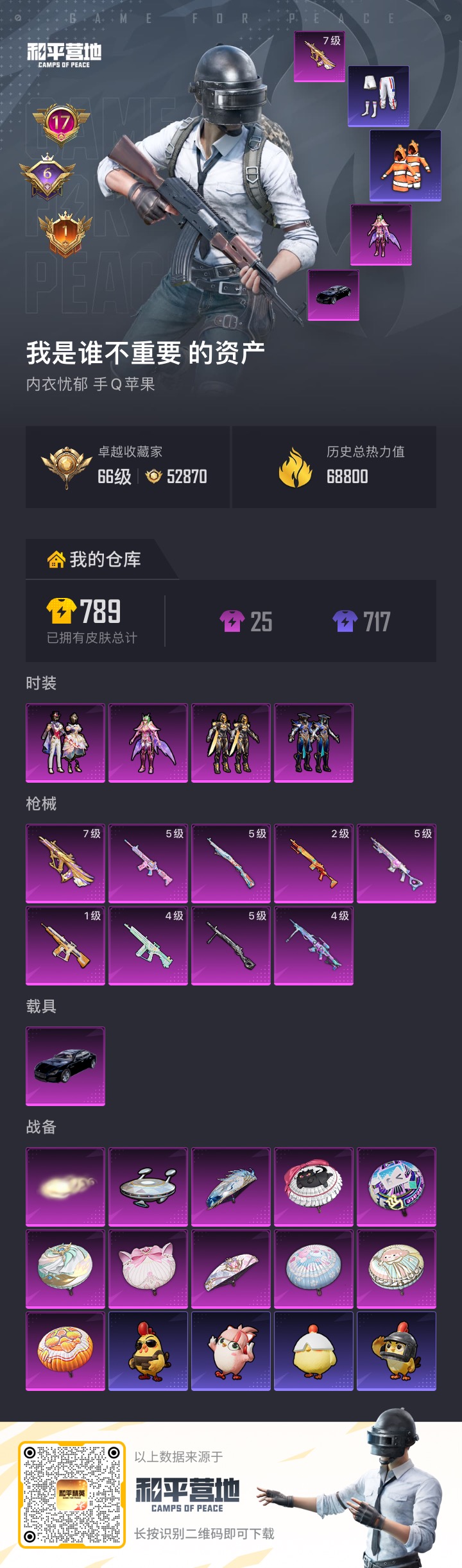 HPQM4294766和平精英账号详情图17