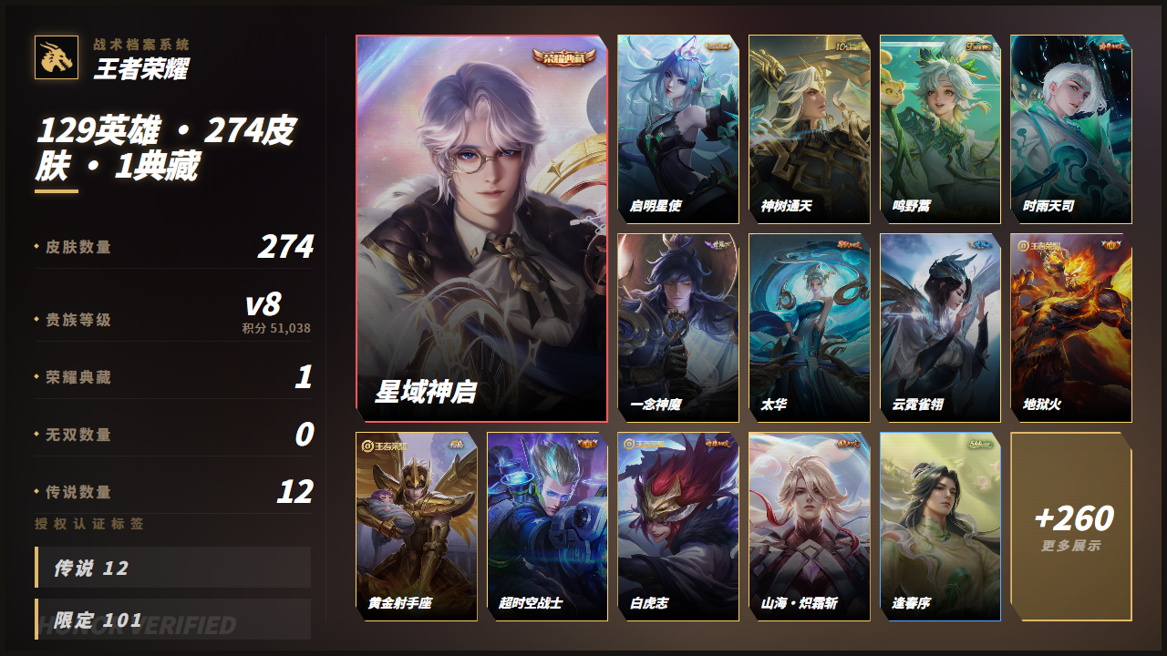 WZQM4513777王者荣耀账号详情图3