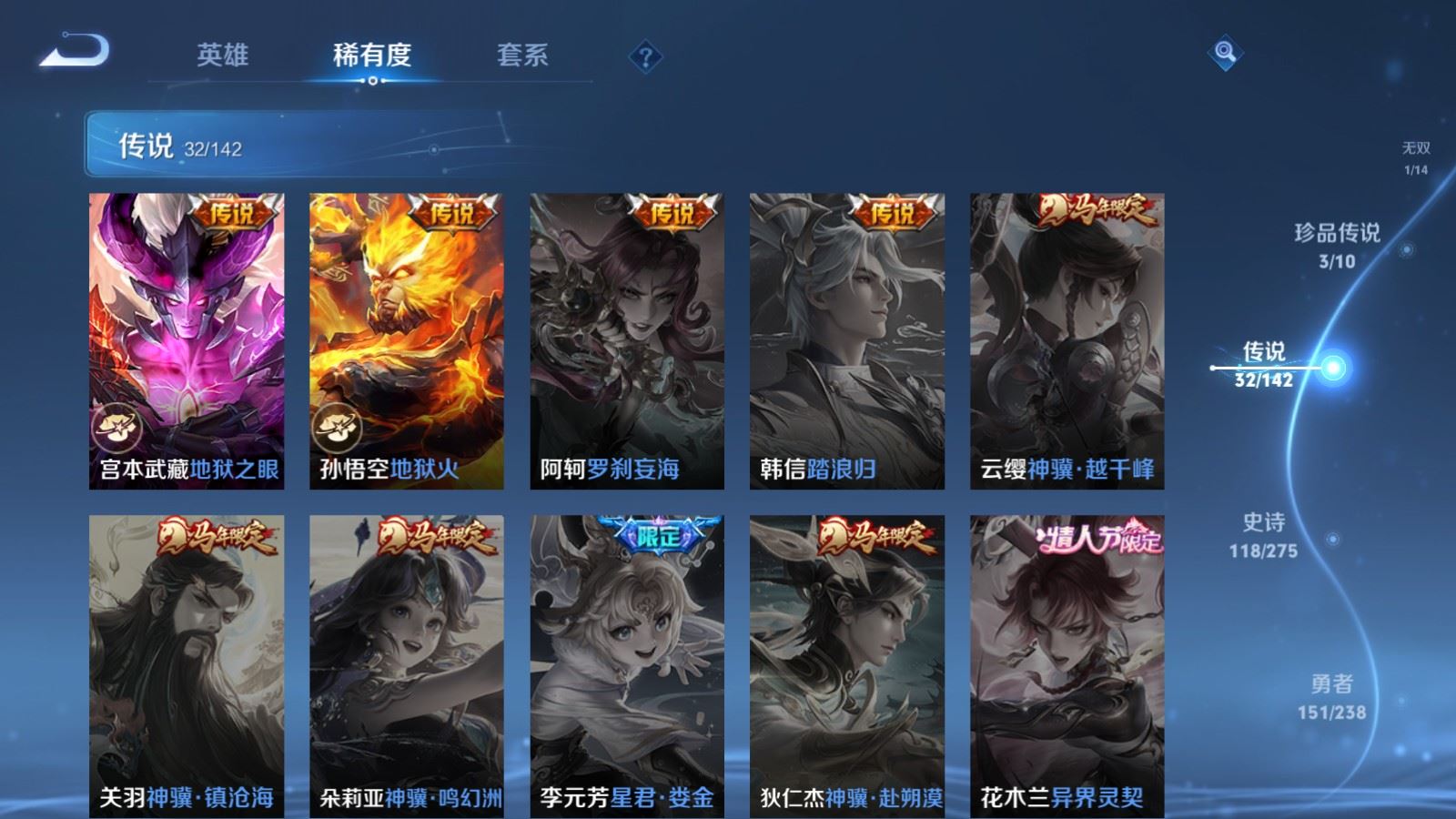 WZQM4528095王者荣耀账号详情图3 WZQM4528095王者荣耀账号详情图3