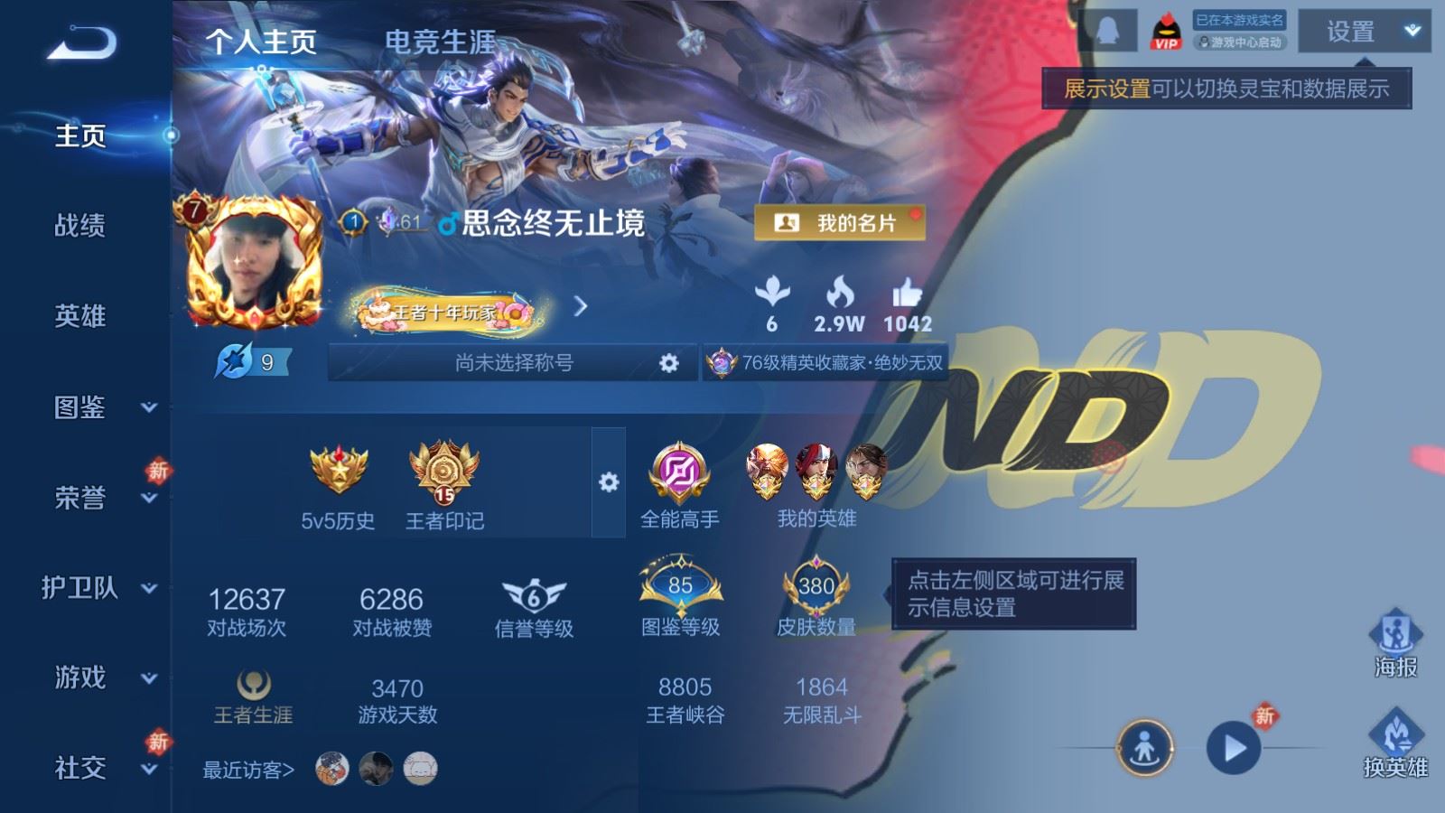 WZQM4536027王者荣耀账号详情图13