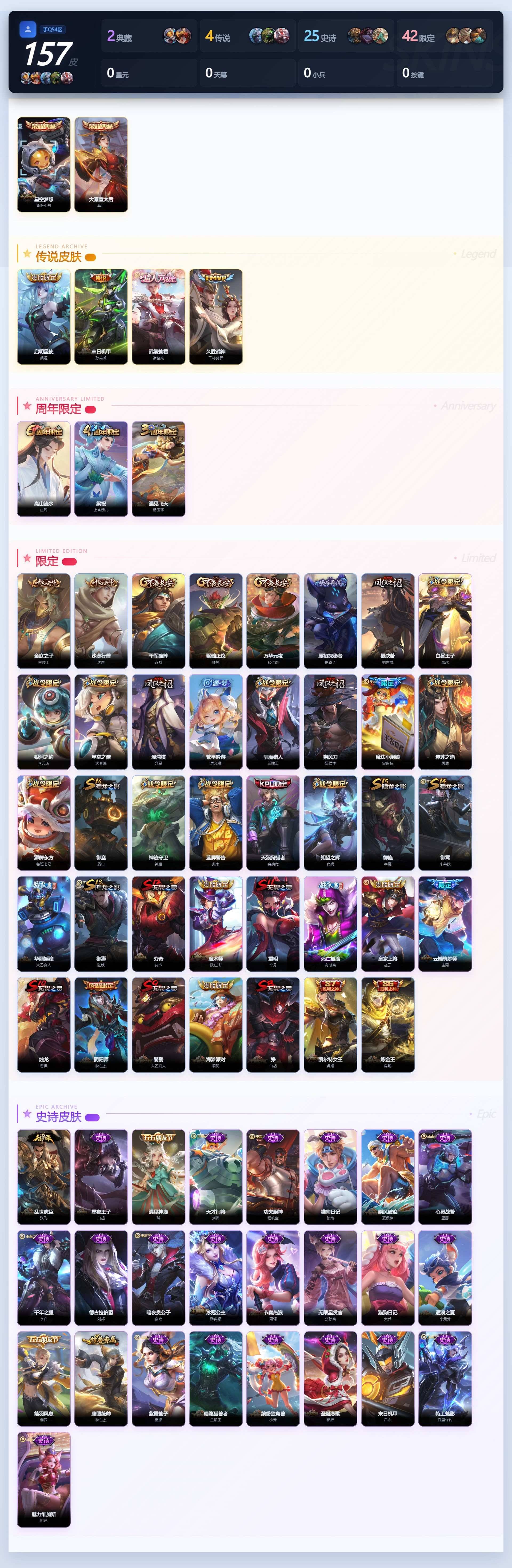 WZQM4556119王者荣耀账号详情图4