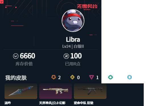 WWQMMN493839无畏契约账号详情图4 WWQMMN493839无畏契约账号详情图4