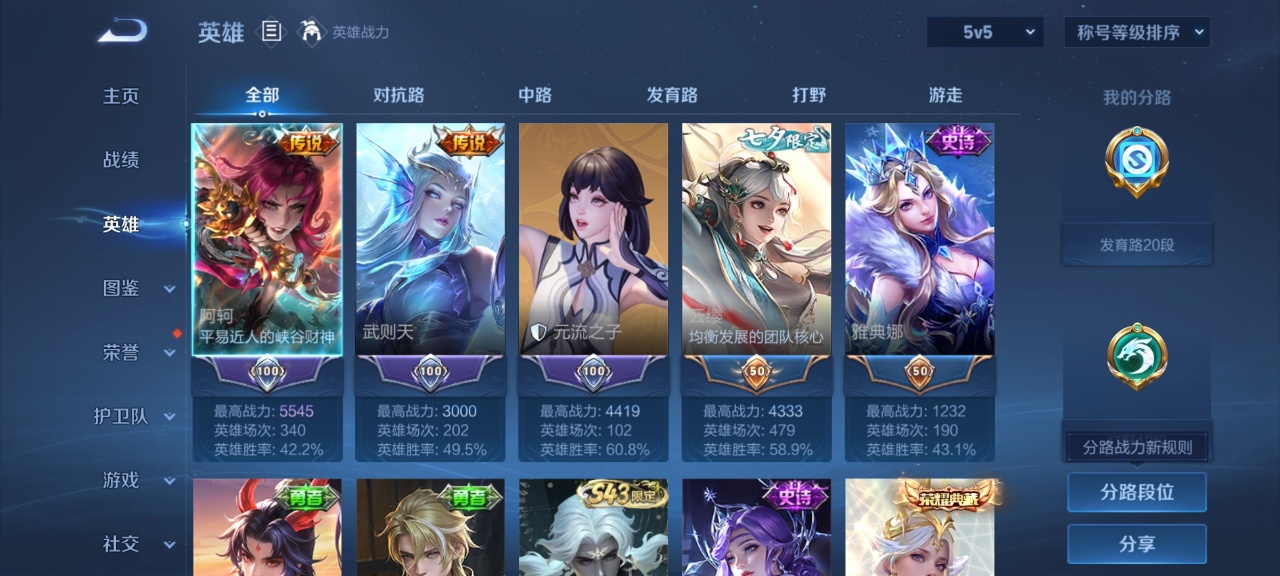 WZMMN4583826王者荣耀账号详情图4