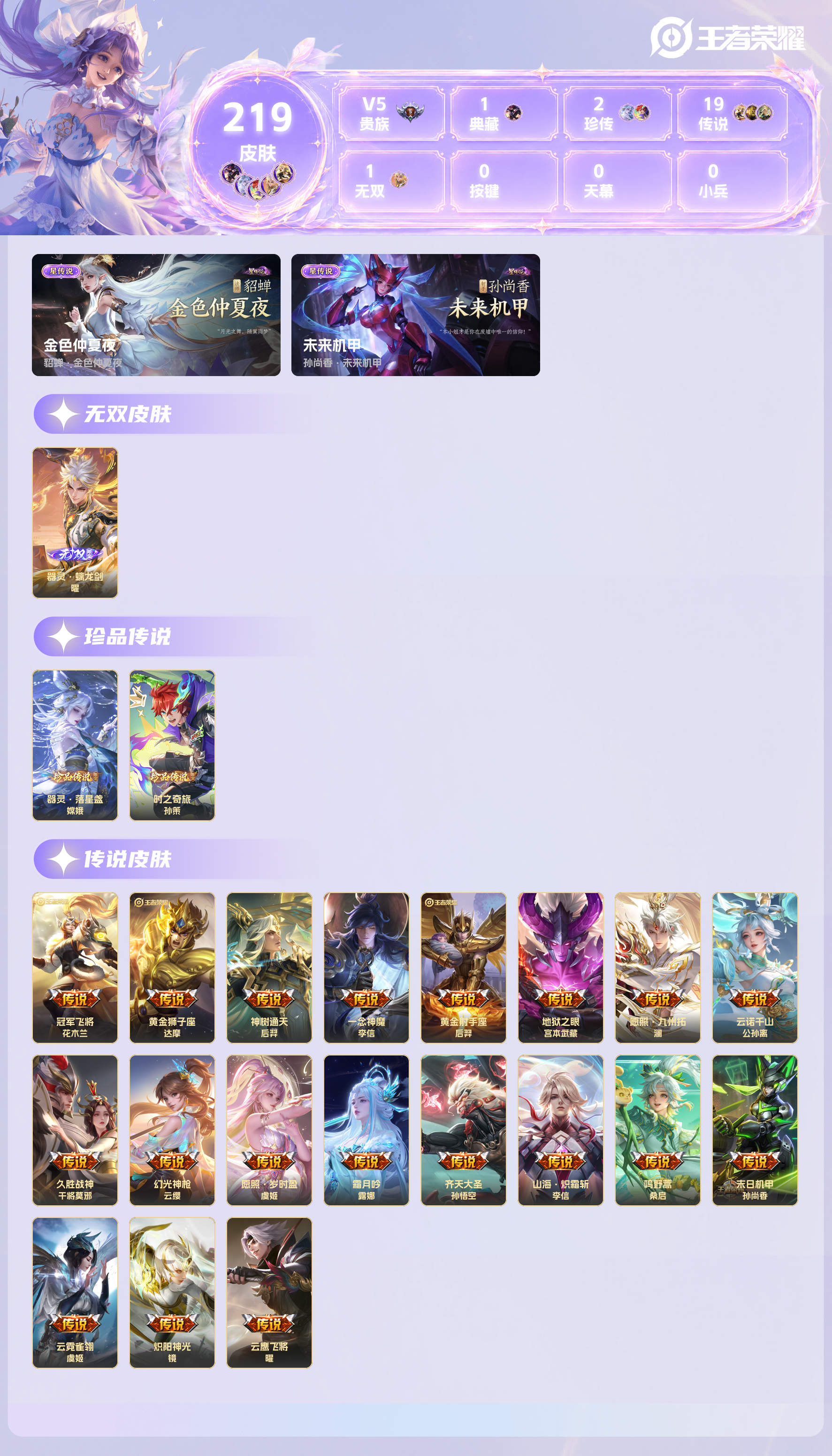 WZMMN4629889王者荣耀账号详情图3