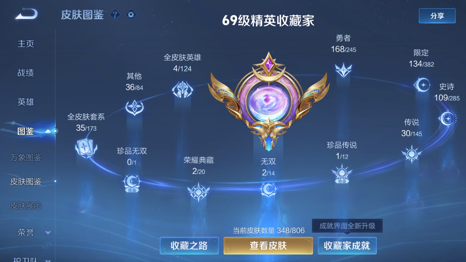 WZQM4600630王者荣耀账号详情图13