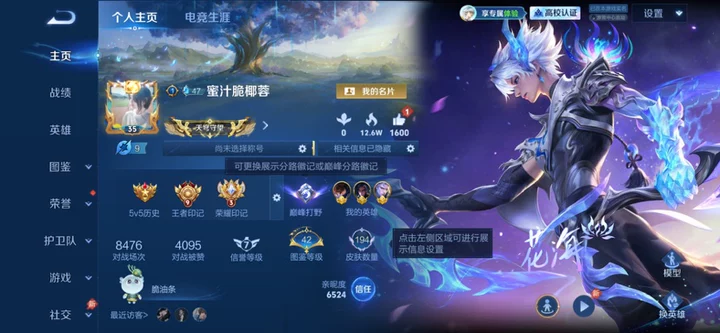 WZQM4651014王者荣耀账号详情图3 WZQM4651014王者荣耀账号详情图3