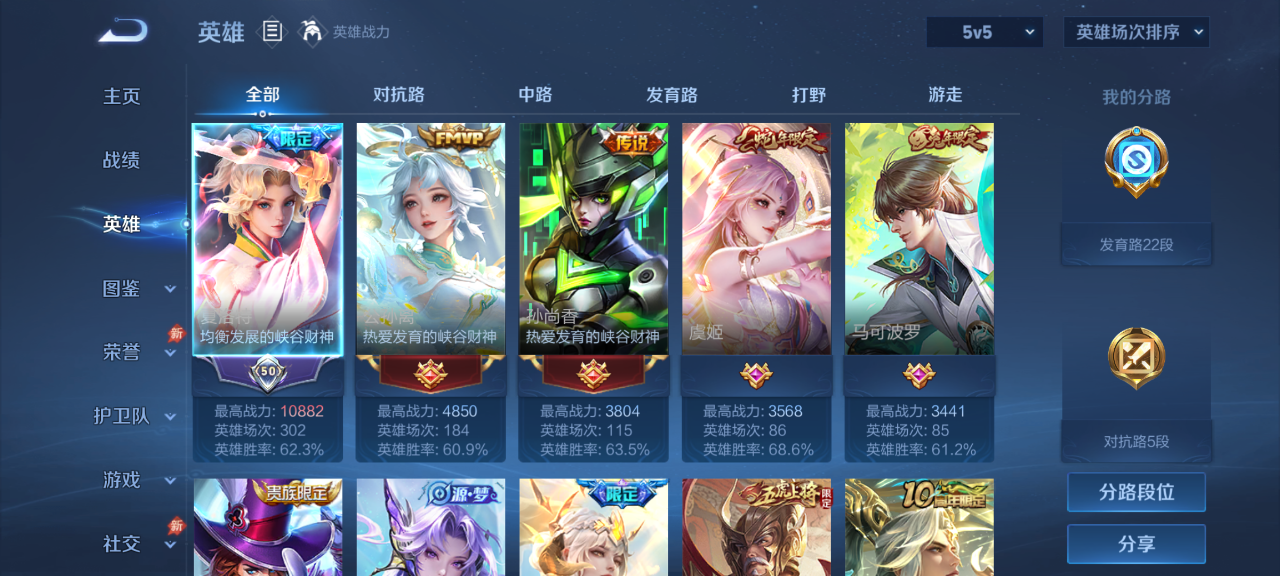 WZMMN4652823王者荣耀账号详情图4