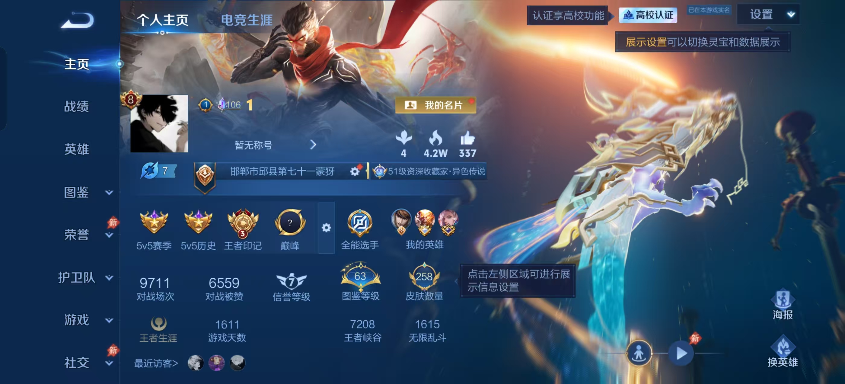 WZQM4664117王者荣耀账号详情图12 WZQM4664117王者荣耀账号详情图12