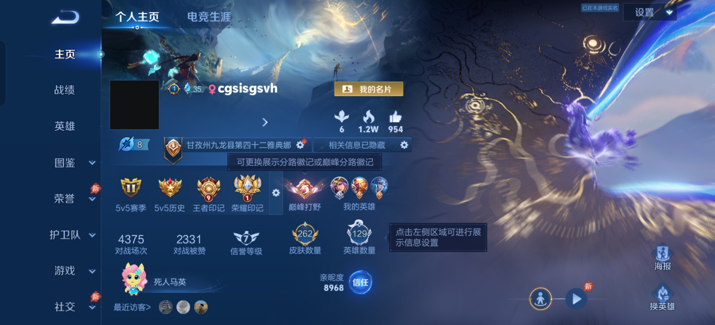 WZDN4791648王者荣耀账号详情图2 WZDN4791648王者荣耀账号详情图2