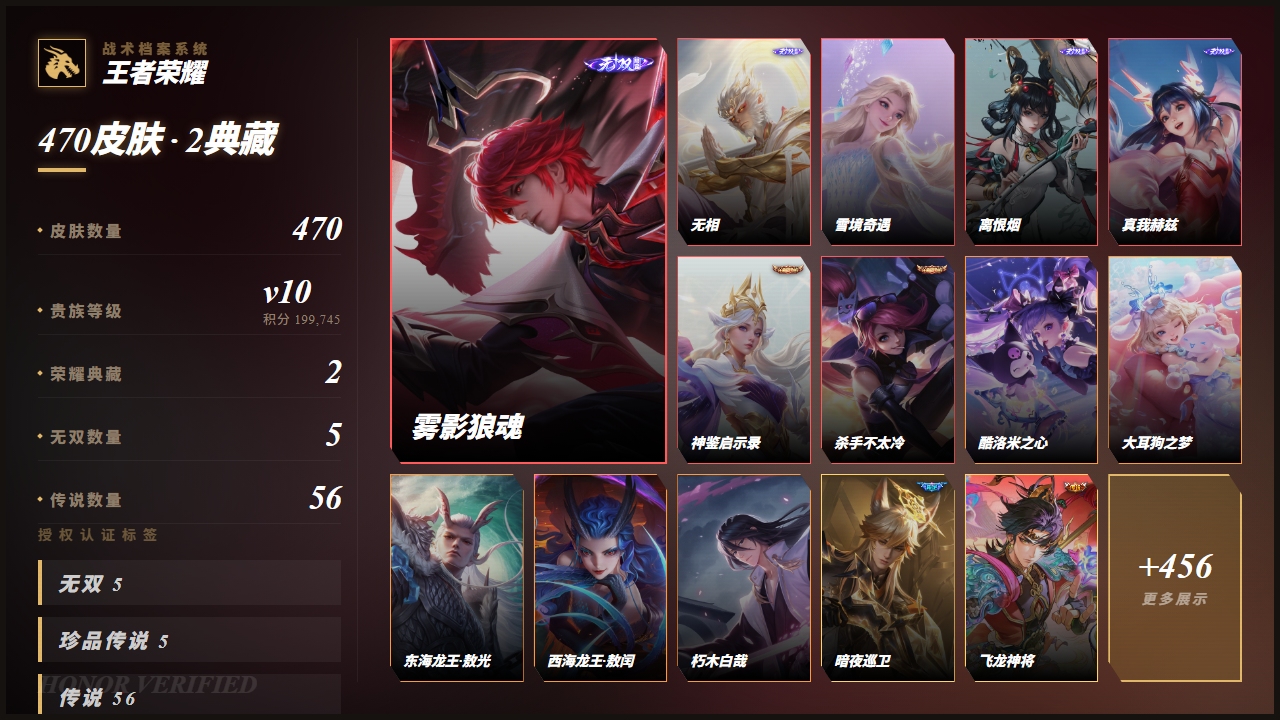 WZQM4673712王者荣耀账号详情图6