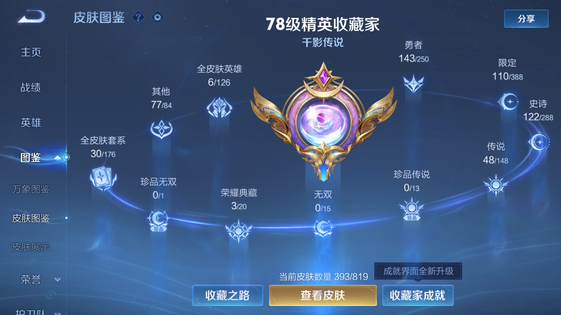 WZQM4676670王者荣耀账号详情图14 WZQM4676670王者荣耀账号详情图14