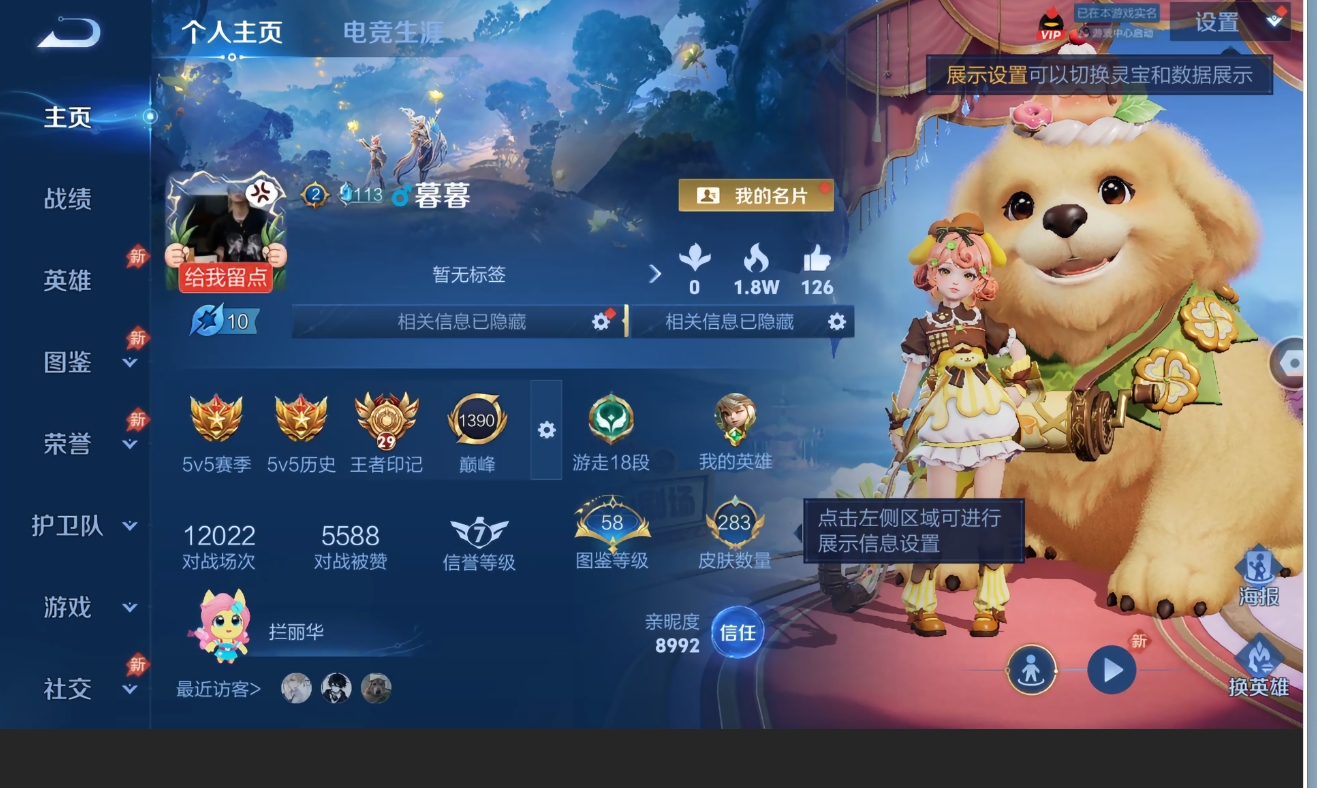 WZQM4687545王者荣耀账号详情图16 WZQM4687545王者荣耀账号详情图16
