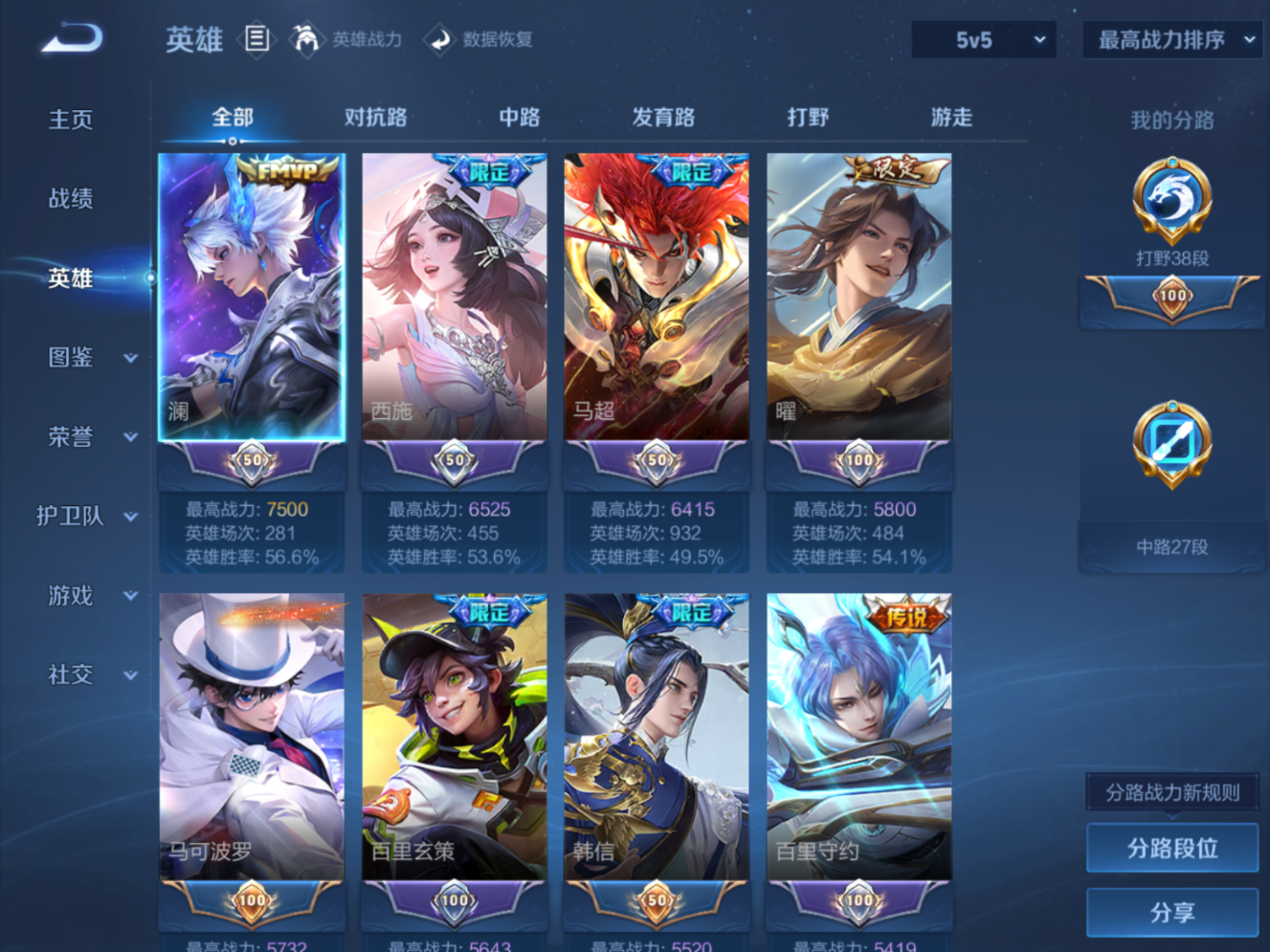 WZQM4688746王者荣耀账号详情图4