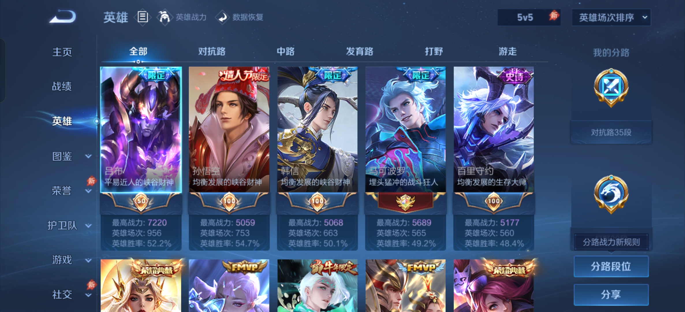 WZDN4791670王者荣耀账号详情图3 WZDN4791670王者荣耀账号详情图3