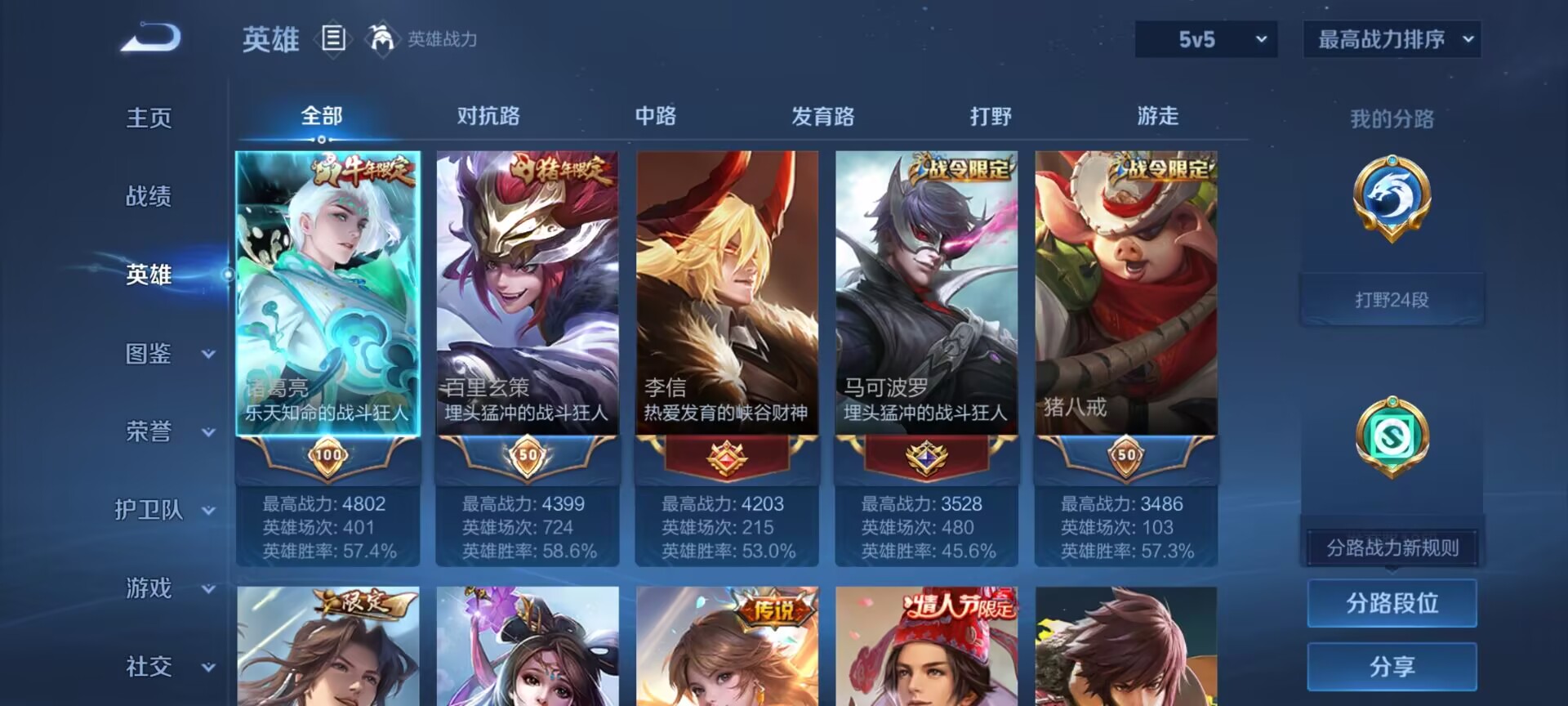 WZDN4692928王者荣耀账号详情图8