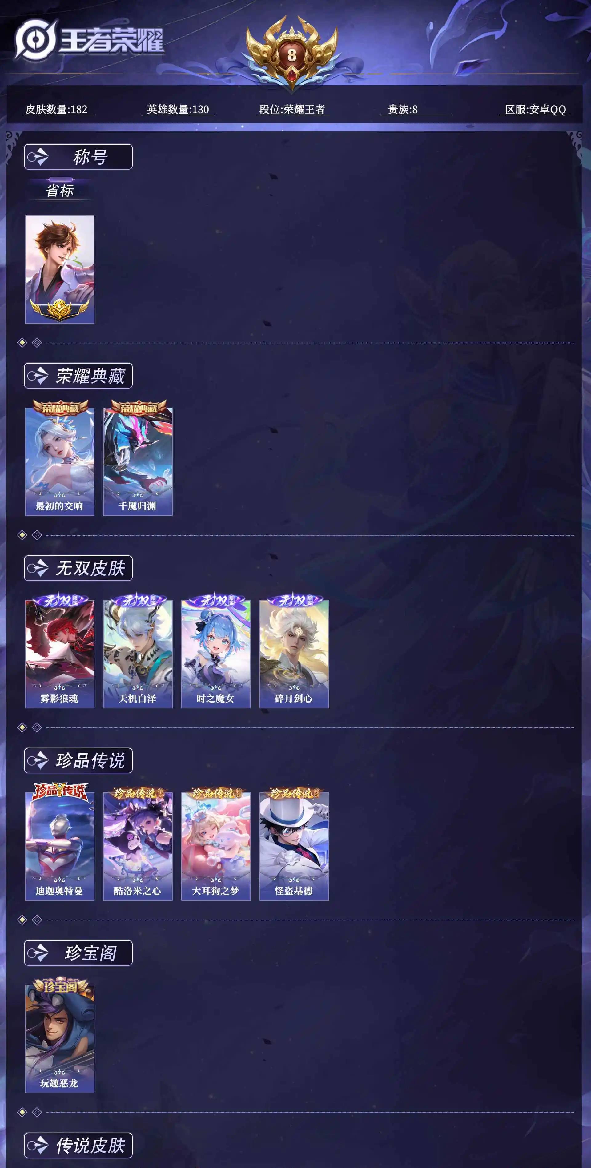 WZQM4696129王者荣耀账号详情图11