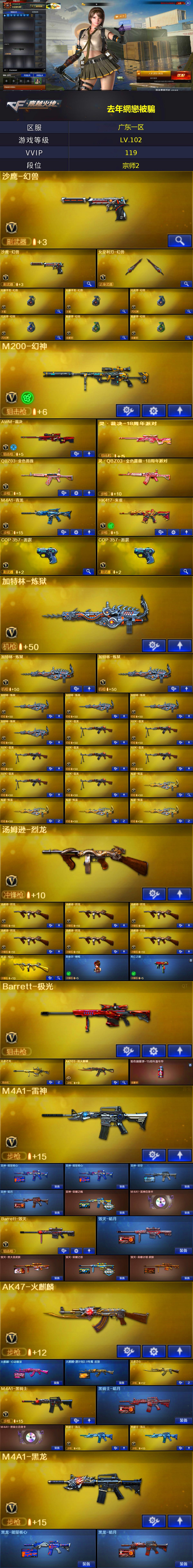 CFMMN4110698穿越火线账号详情图3