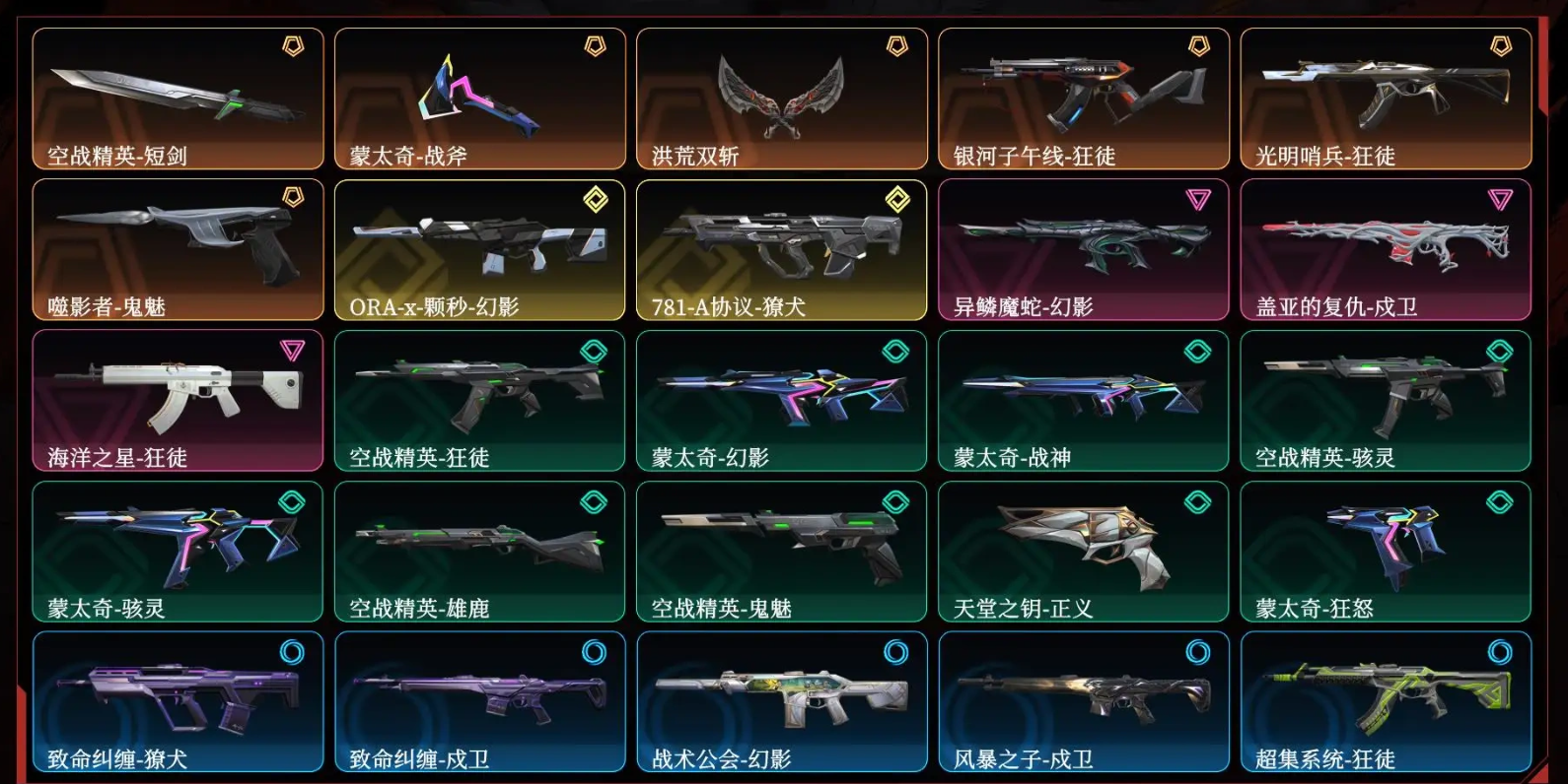 WWQLX4162445无畏契约账号详情图7