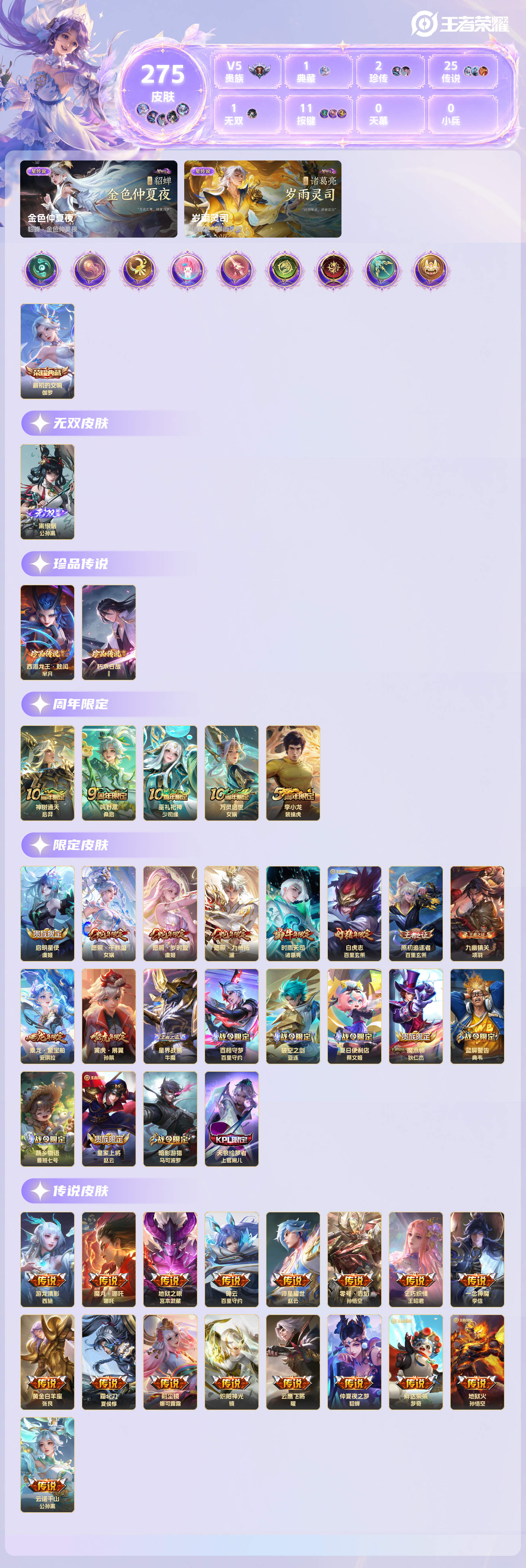 WZMMN4757355王者荣耀账号详情图23 WZMMN4757355王者荣耀账号详情图23