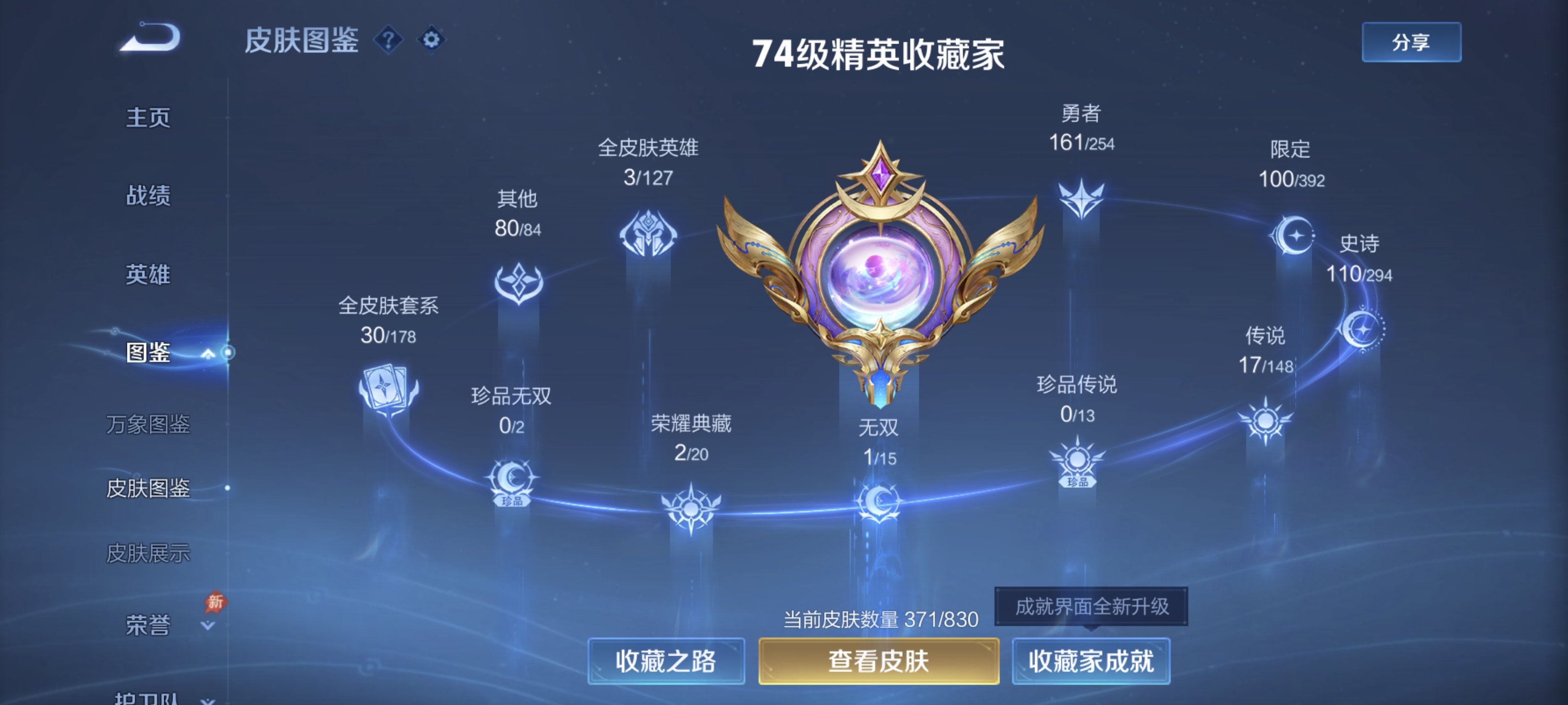 WZDN4746938王者荣耀账号详情图5 WZDN4746938王者荣耀账号详情图5