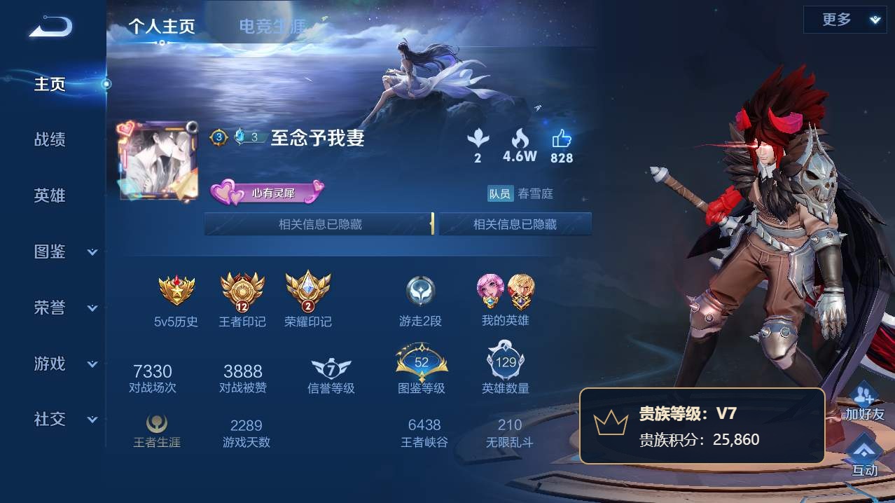 WZQM4761262王者荣耀账号详情图20 WZQM4761262王者荣耀账号详情图20