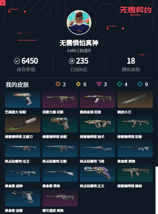 WWQMMN4168183无畏契约账号详情图4 WWQMMN4168183无畏契约账号详情图4