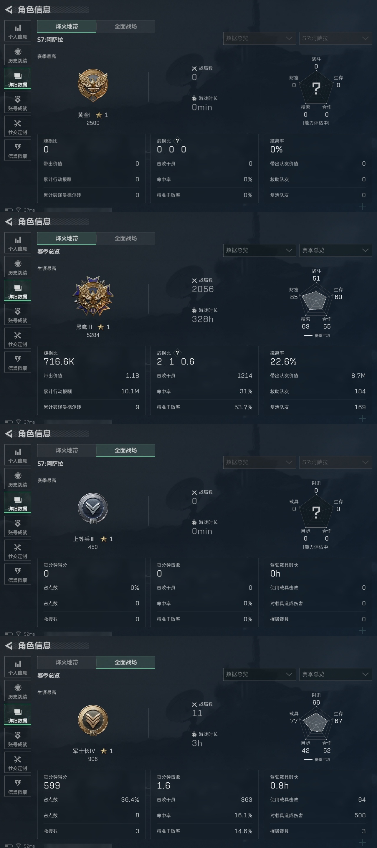 SJZST365529三角洲行动账号详情图3