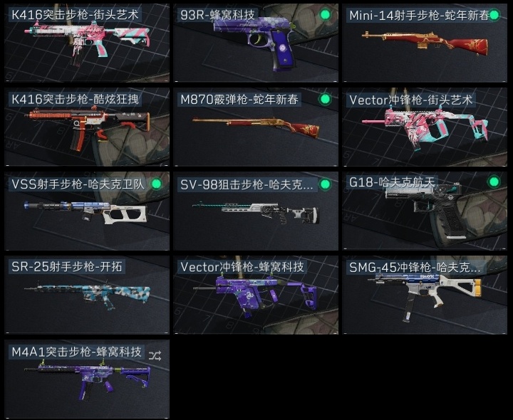 SJZST376427三角洲行动账号详情图16 SJZST376427三角洲行动账号详情图16